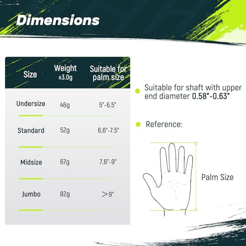 Saplize ESG2-CC01S-WTST13 Classic Rubber Golf Grips 13 Pack thumb #3