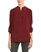 BCBGMAXAZRIA Women's Marteena Long-Sleeve Peasant Blouse
