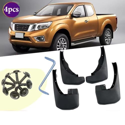Kit de Guardabarros para Coche Navara Frontier Brute D40 de Años 2005 a 2016 3