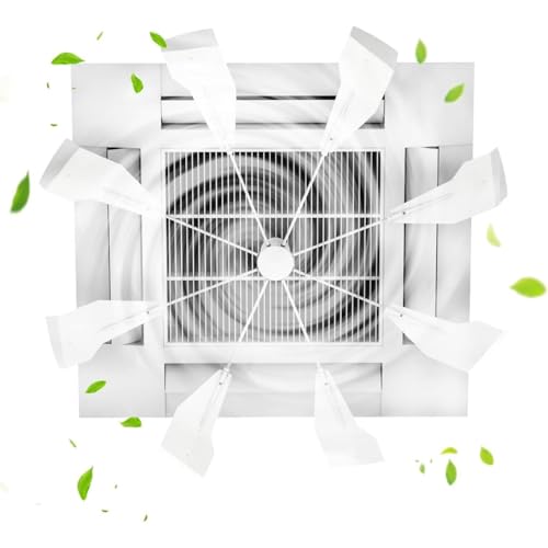 Wnbsiueエアコン ファン 天井取付ファン 直撃風を拡散 業務用クーラー エアコン 風除け 風分散 電源は不要 冷房通用 循環送風 循環送風 レストラン用 事務所 会議室用 工場