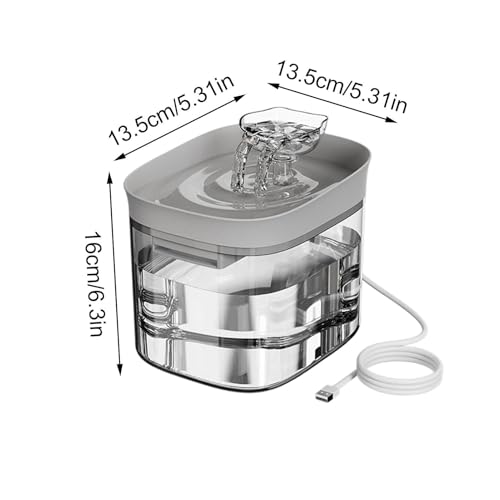 Sistema de beber para gatos automático con materiales de alta durabilidad y diseño limpio 6