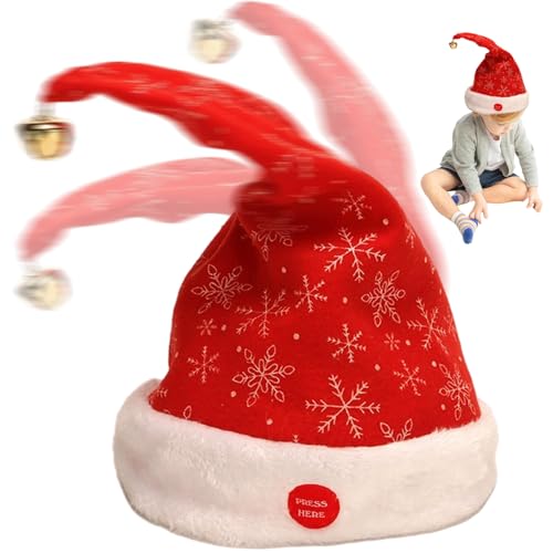 Chapeau de père noël électrique pour briser l'ennui des repas de fin d'année - 2