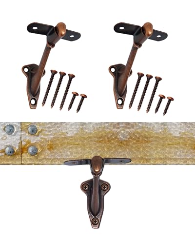 Howtool Handlaufhalterung, Wandmontage, Antik-Bronze, 3 Stück
