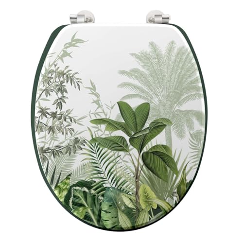 Abattant WC Imprimé Végétal 