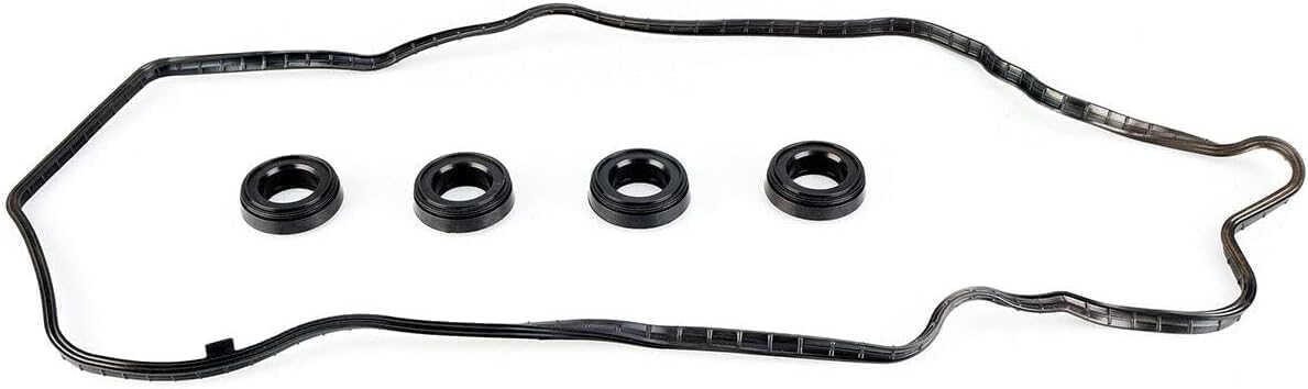 AUCERAMIC VS50741R VS50563 Engine Valve Cover Gasket Set Fit for 2006-2015 Honda Civic 2016-2017 HR-V 2013-2015 Acura ILX 1.8L 2.0L L4 12341RNAA01