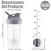 Imagen de Vllcsla Botella Mezclador de Proteinas Shaker 500 ml