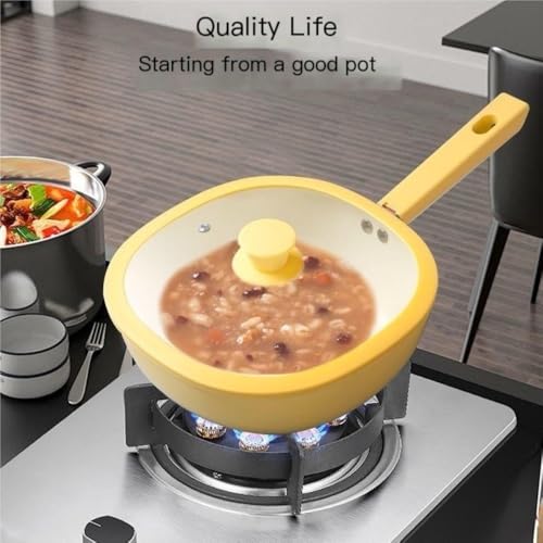 Wok pequeño multiuso antiadherente para una persona miniatura 2