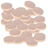 Artisanat en bois vierge, vous pouvez peindre, teindre, ajouter un dôme en verre/époxy pour fabriquer des bijoux, des aimants décoratifs, etc