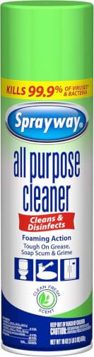 Sprayway All Purpose Cleaner Foaming Spray | Fresh Scent | 19oz | 1 Pack