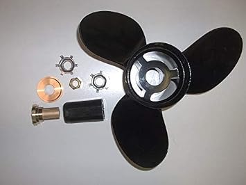 Propeller 14.25 x 21 Prop for Mercury Mercruiser Alpha One 3-Blade Aluminum with Complete hub kit 14 1/4 x 21