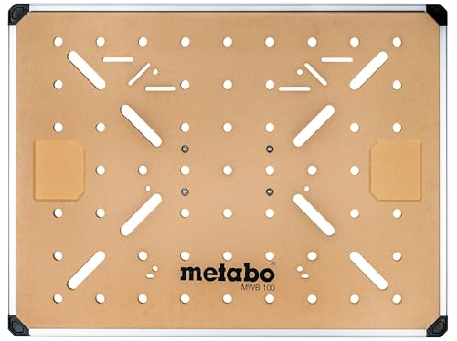Table multifonctions Metabo MWB 100 établi de chantier pliant réglable en hauteur - 4