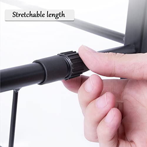 Support micro-ondes extensible en acier au carbone pour comptoir de cuisine - 6