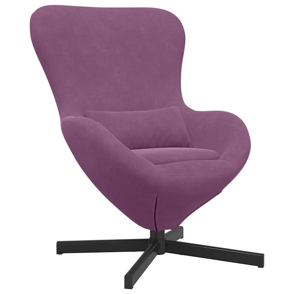 Poltrona girevole in velluto, moderna, 63 x 73 x 90 cm, colore
