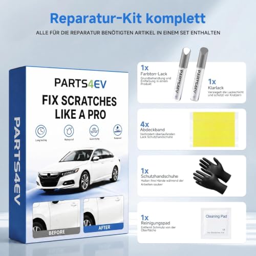 Miniatura 2 de Blanco Alpino 300 Kit De Lápiz Retocador Con Barniz 2c Para Bmw