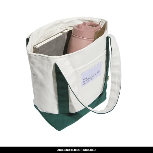 Image of adidas Canvas Court Tote Bag | Roomy Interior, Interior Pockets, Comfortable Straps, Durable Build, Everyday & Court Ready