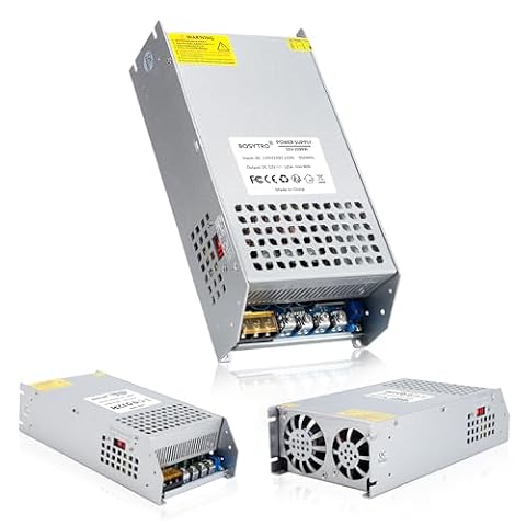 Zasilacz impulsowy BOSYTRO 12V 125A 1500W Uniwersalny zasilacz impulsowy, zasilacz LED AC110/220 -DC 12V do CCTV, oświetlenia taśmowego LED, przemysłowych projektów komputerowych