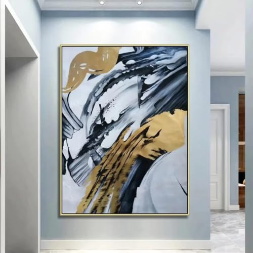 Cuadro colorido sobre lienzo DFZEWKI de paisaje moderno para decoración de sala de 50x70cm