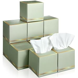 12 Pack Facial Tissues Cube Boxes F...