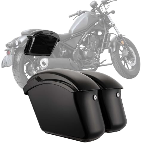 KEMIMOTO Impact-Resistant Hard Saddlebags