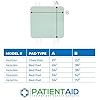 Patient Aid 34 x 36 Positioning Bed Pad with Handles - Incontinence Mattress Bedding Protector Liner Reusable Underpad with Handles & Straps for Easy Transfer - Washable Waterproof Positioning Pad