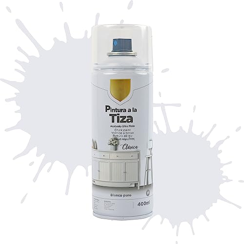 Etrexonline Pintura en Spray Ultra Mate a la Tiza Chalk Paint Spray Ideal para Metal Madera y Cerámica