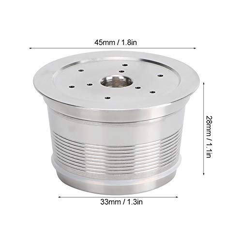 Capsule café réutilisable inox pour Caffitaly Tchibo Wacaco