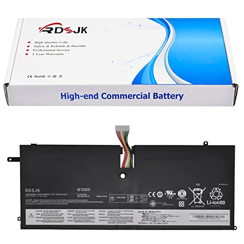 RDSJ 45N1070 45N1071 Laptop Battery for Lenovo ThinkPad X1 Carbon 1st Gen 2013 2014 2015 3443 3444 3448 3460 3462 3463 X1C 3460-CLG 3444-2GU 3444-55U X1Carbon Series 4ICP4/51/95 14.8V 46Wh