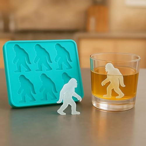 Molde para hielo Big Foot en silicona, 6 cavidades miniatura 3