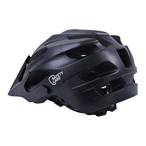 Casque de cyclisme VOX noir mat de taille réglable pour vélo