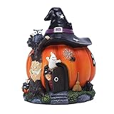 Exquisite Geschenke: Diese dekorativen Halloween-Dekorationen sind die perfekte Ergänzung, um die festliche Atmosphäre zu verbessern. Sie sind leicht glänzend und sehen toll aus, egal ob Sie das Licht ein- oder ausschalten. Wenn Ihre Freunde und Familie solch exquisite Geschenke erhalten, werden sie überrascht sein.