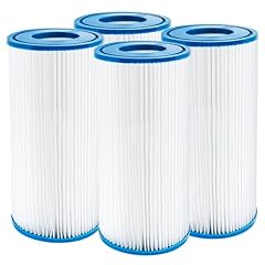 WuYan Cartuccia filtro di ricambio compatibile con Best-way 58012 tipo A/C cartuccia filtrante, confezione da 4 filtri per piscina per cartucce filtranti di tipo migliore Ⅲ