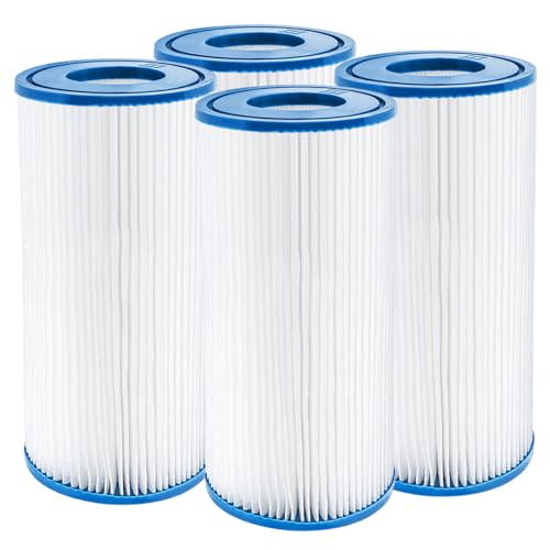 WuYan Lot de Rechange pour Intex Piscine Cartouche de Filtre Type A 29002 de (4 filtres)