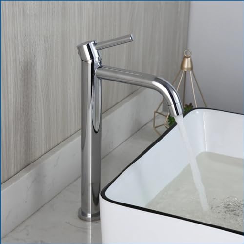 Mitigeur eau chaude/froide grand format pour robinet de lavabo à poser