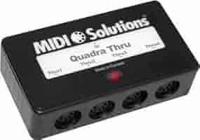 MIDI Solutions Quadra Thru/Merge スルーボックス Amazon.co.jp: MIDI Solutions ソリューション Quadra 4-Output