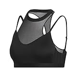 Sport-BH mit leichtem Halt und Mesh-Details