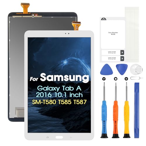 Écran tactile Tab A 2016 T580 T585 LCD de rechange avec outils montage