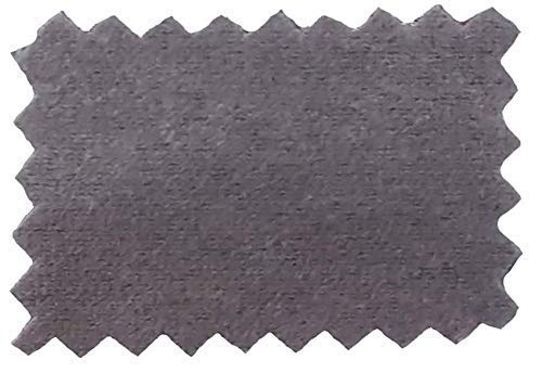 Kadusi Tecido Antelina cor cinza escuro com tratamento repelente de água (revestimento de água. Largura 160 cm