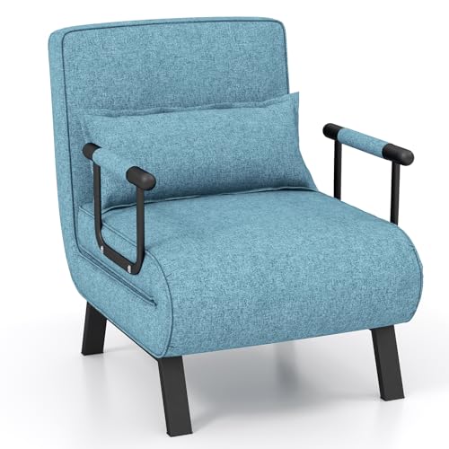 【Schienale Regolabile in 6 Posizioni】Lo schienale regolabile a 6 livelli del letto singolo può essere regolato liberamente da 0° a 85°, consentendo di trovare la posizione più comoda per relax.