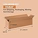Aviditi 2466 Long Corrugated Cardboard Box 24