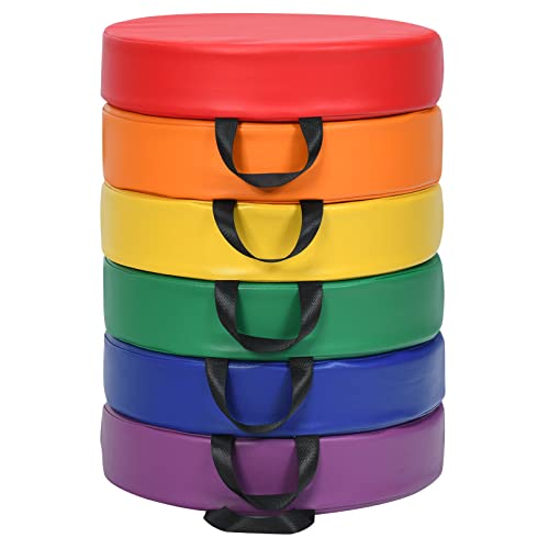 Costzon 6-Piece 15 inch Kids Floor Cushion, 3