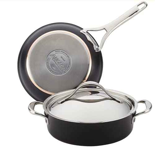 Anolon Nouvelle Hard Anodized 3-Piece Bonus Cooking Set