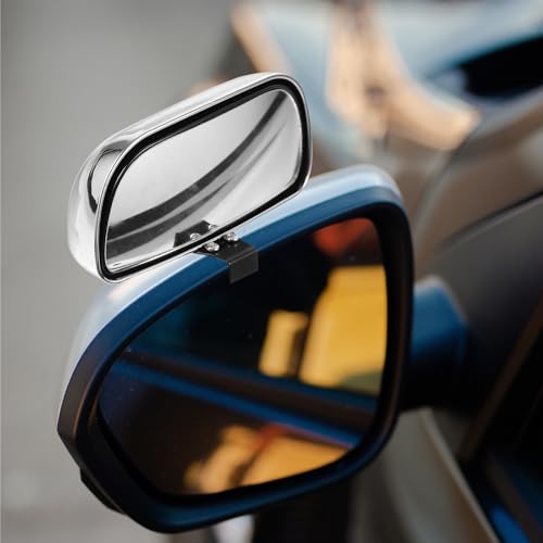 Espejo retrovisor de punto ciego regulable con rotación angular de ABS para coche 4