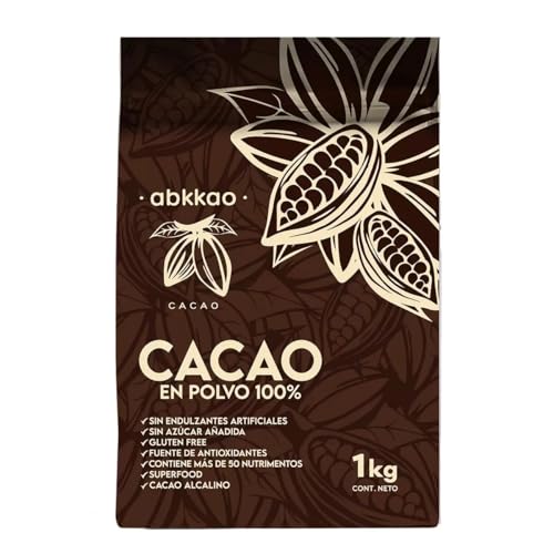 Recopilación de Chocolate para Fuente Walmart - 5 favoritos. 46 Abkkao Cacao en Polvo 100% Natural de Holanda Calidad Premium Kosher 1 kg