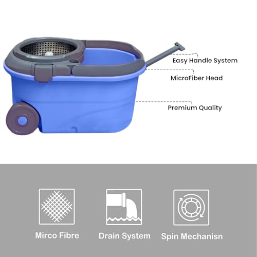 Image of 360* Spin Mop Bucket Set Premium