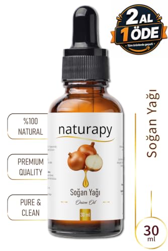 Soğan Maserasyon Ekstraksiyon Yağı, Damlalıklı Cam Şişe, 30 ml