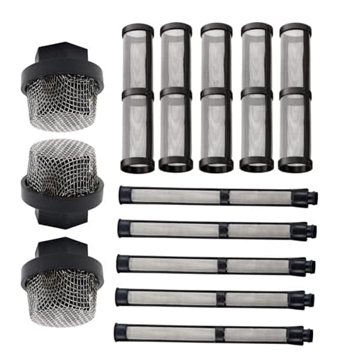 TALSWIF 246385 & 246384 Strainer Screen Kit fits Graco 395 495 Airless Paint Spray Guns