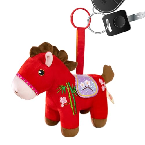 2026 Peluche Caballo Mascota | Coleccionables Y Portátiles | Juguete Peluche Caballo Acolchado | Para Coche Bolsas Vitrina Casa Escuela Oficinas Café Librerías Sofás Estantes Camas