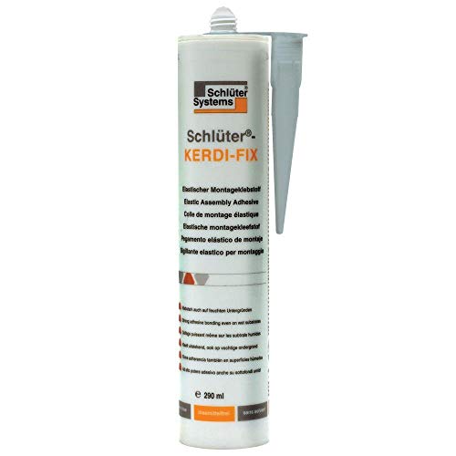 Preisvergleich Produktbild Schluter Kerdi Fix graue Dichtmasse 250 ml