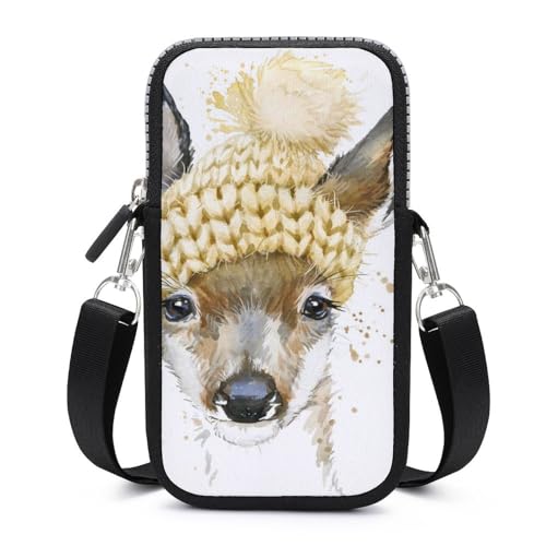 Pochette portefeuille sac bandoulière téléphone portable femme et unisexe