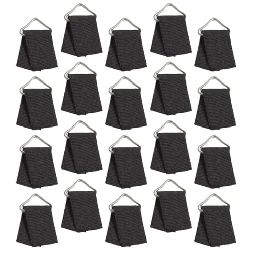 Anneaux triangulaires pour trampoline contre l'usure des sangles et la rouille des fixations